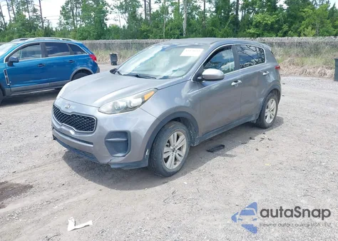 2017 Kia Sportage Lx из США, поврежденный, VIN KNDPM3AC0H7085454